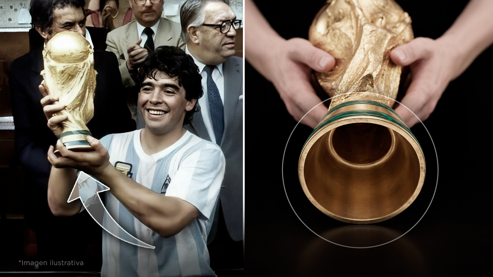 3 datos de la Copa del Mundo que debes saber: está hueca