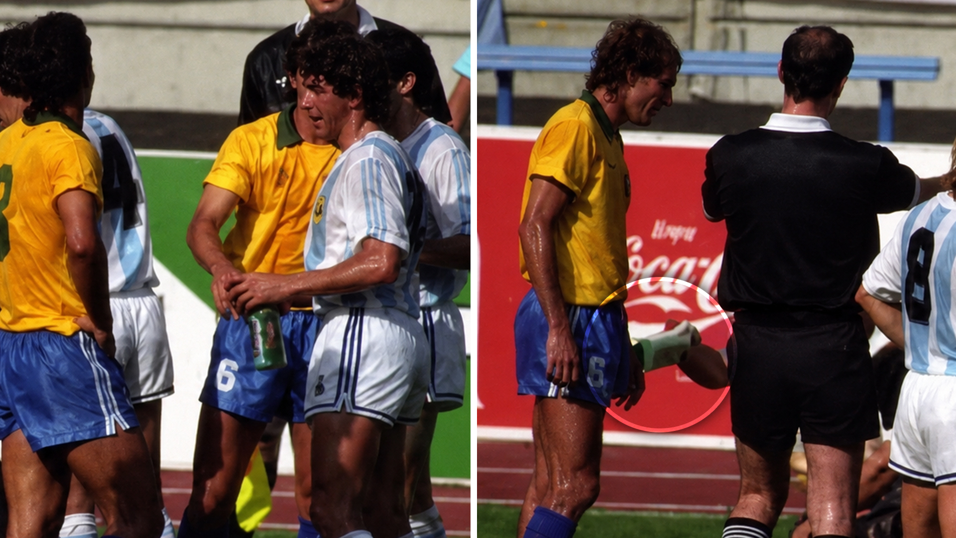¿Argentina drogó a un jugador brasileño en el Mundial de 1990?
