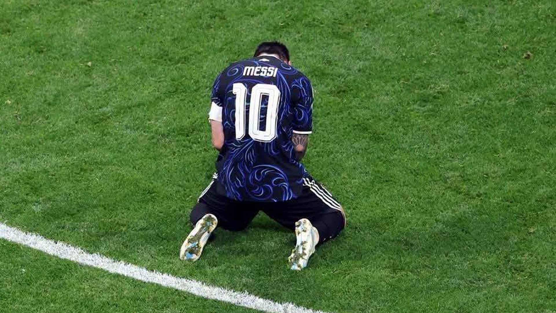 De Messi aprendí que ni el mejor de la historia deja de darle gracias a Dios