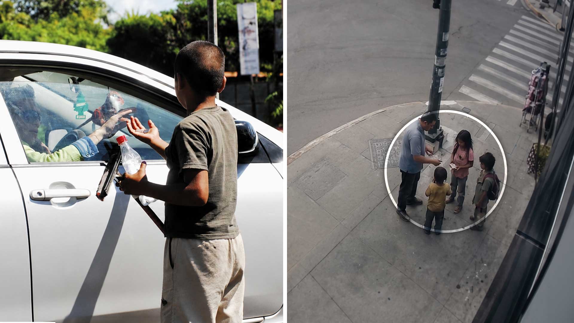 Esto pasa cuando le das dinero a niños en el crucero