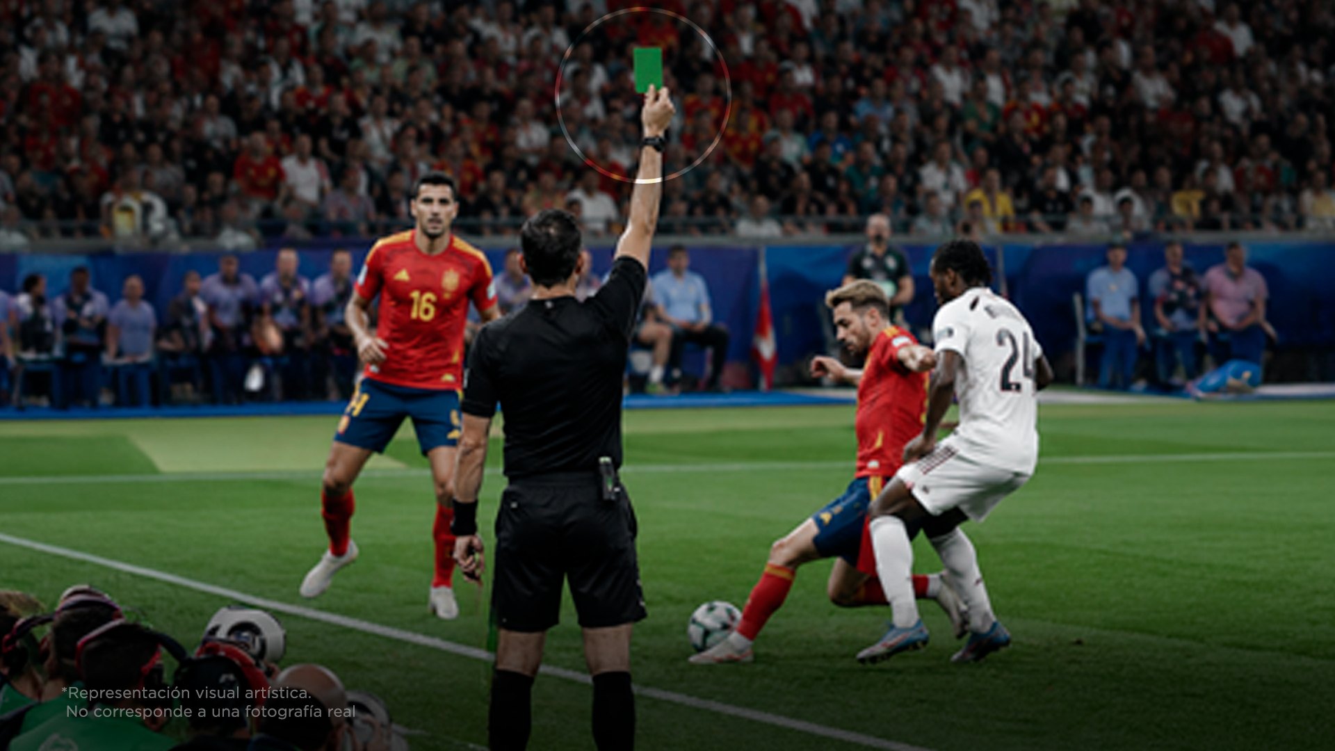 ¿Qué significa la tarjeta verde de la FIFA?